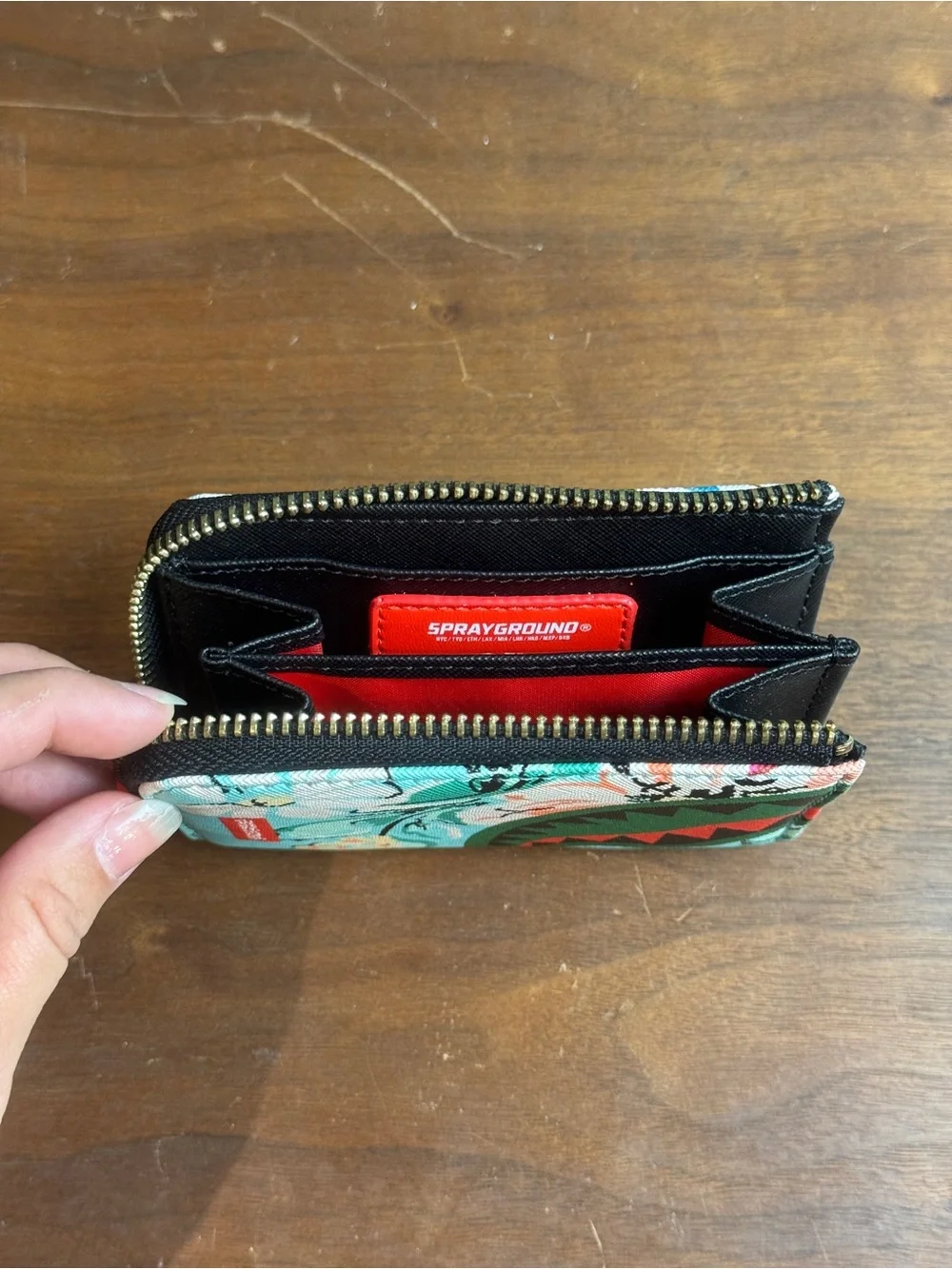 RARE Limited Edition Discontinued Sprayground Sanctuary Wallet